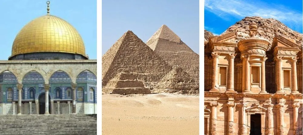 Circuito combinado entre Egipto y otros países