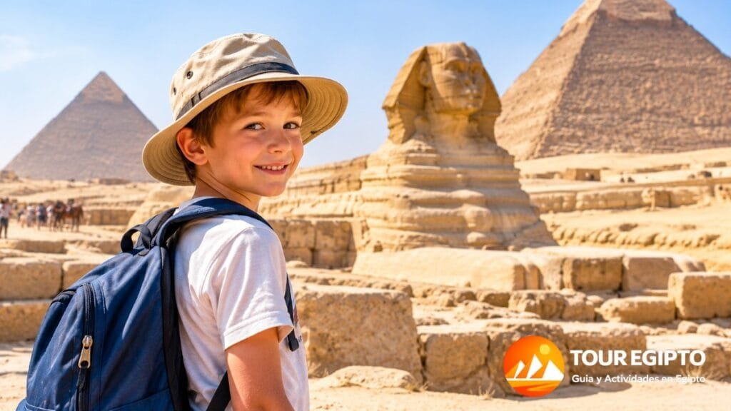 Consejos para viajar con niños por Egipto