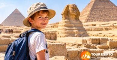 Consejos para viajar con niños por Egipto