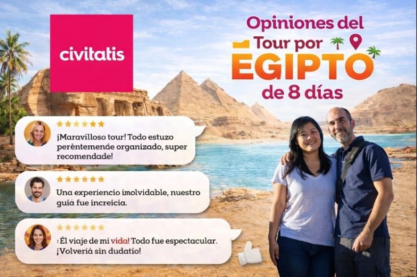 Opiniones del tour por Egipto de Civitatis 8 dias
