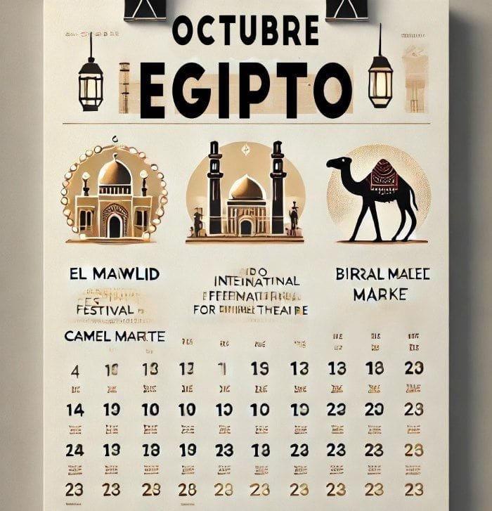 Fiestas de octubre en Egipto