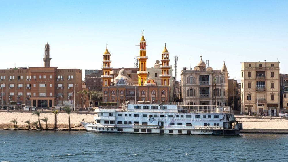 Puerto de Esna en Egipto