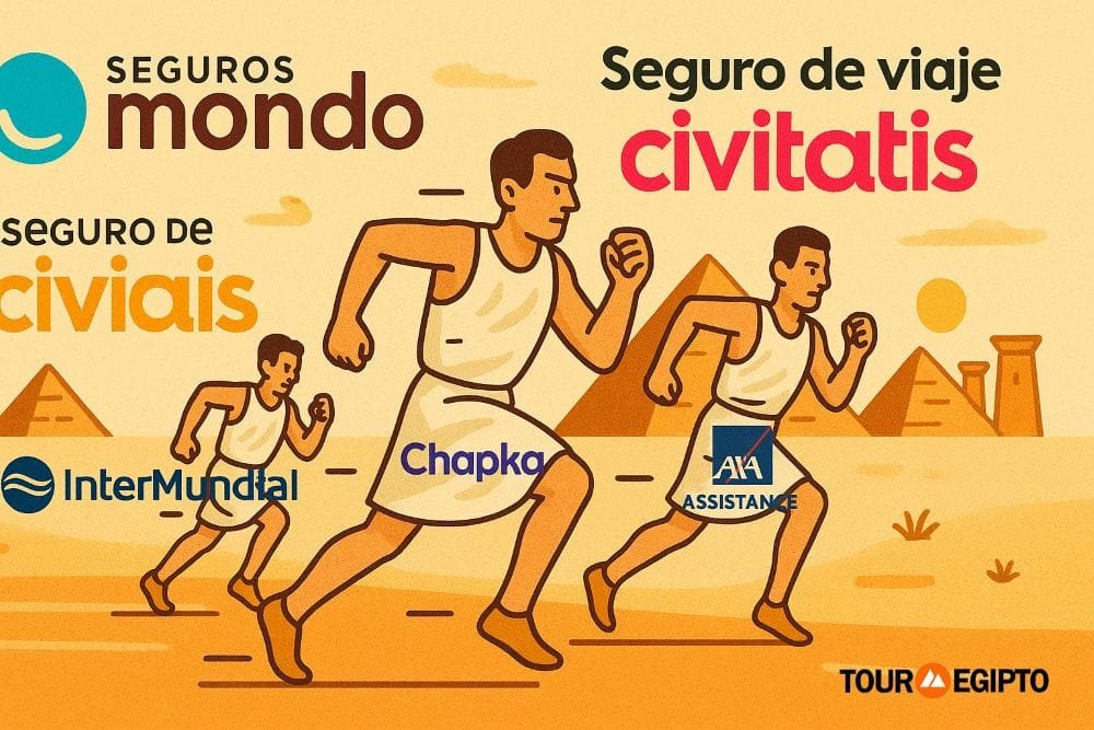 Mejor aseguradora para ir de vacaciones a Egipto