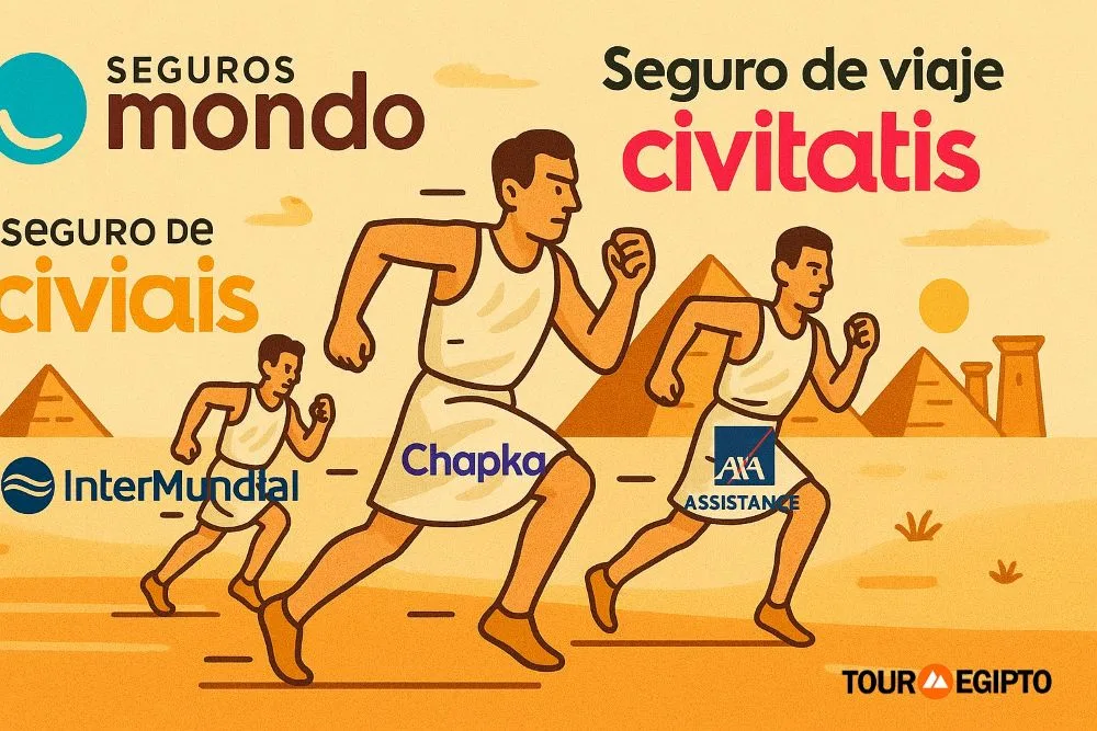 Mejor aseguradora para ir de vacaciones a Egipto