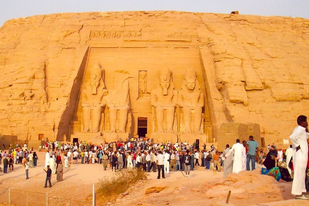 Milagro de Abu Simbel en febrero