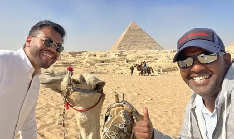 Cuánto dar de propina a un guía de un free tour en Egipto. 