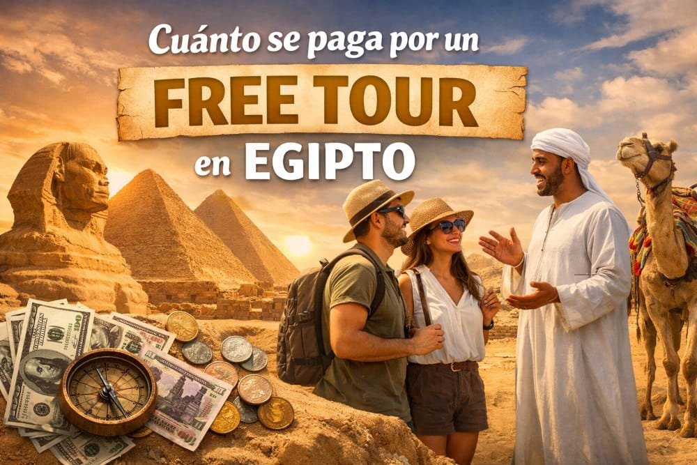 Cuánta propina se paga en un free tour por Egipto