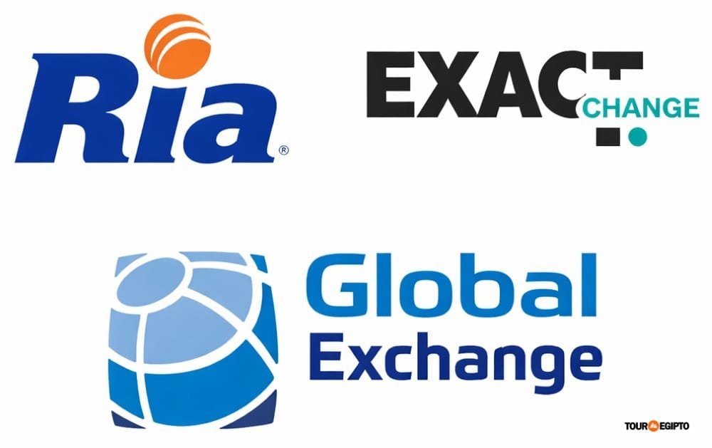 Cambio de moneda online con Exact Change, Ria y Global Exchange. 