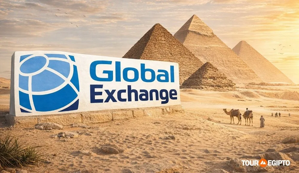 Cambio de moneda online con Global Exchange en Egipto