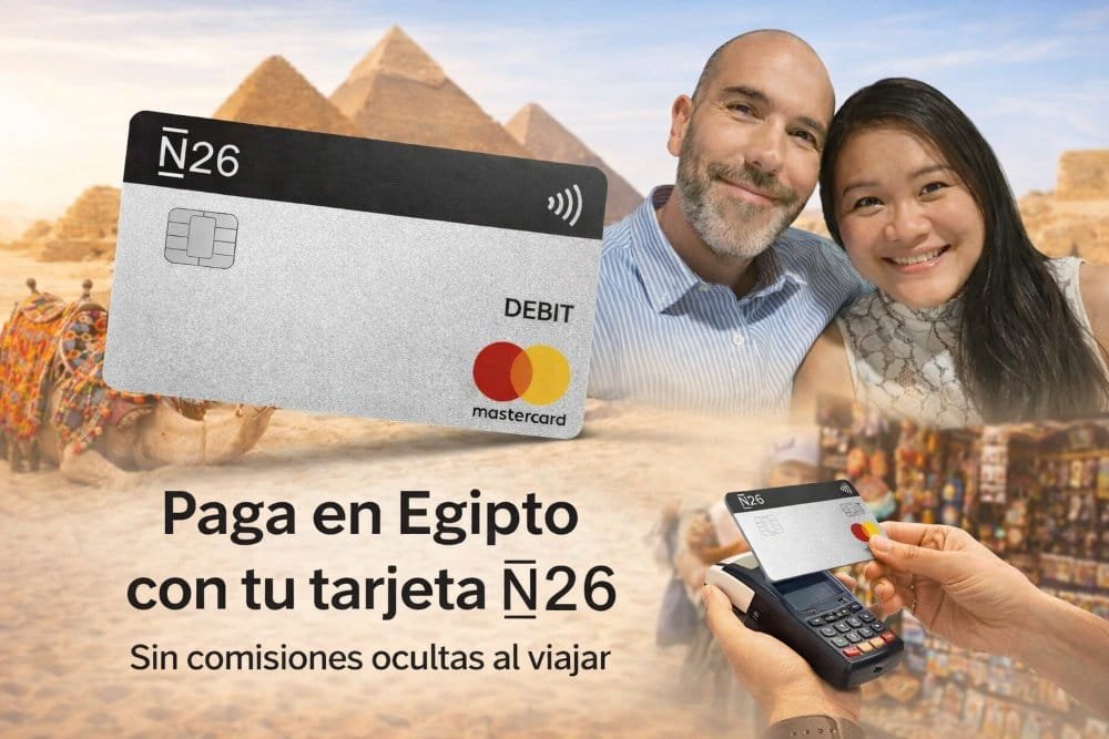 Plan N26 para viajar a Egipto recomendado en touregipto.com