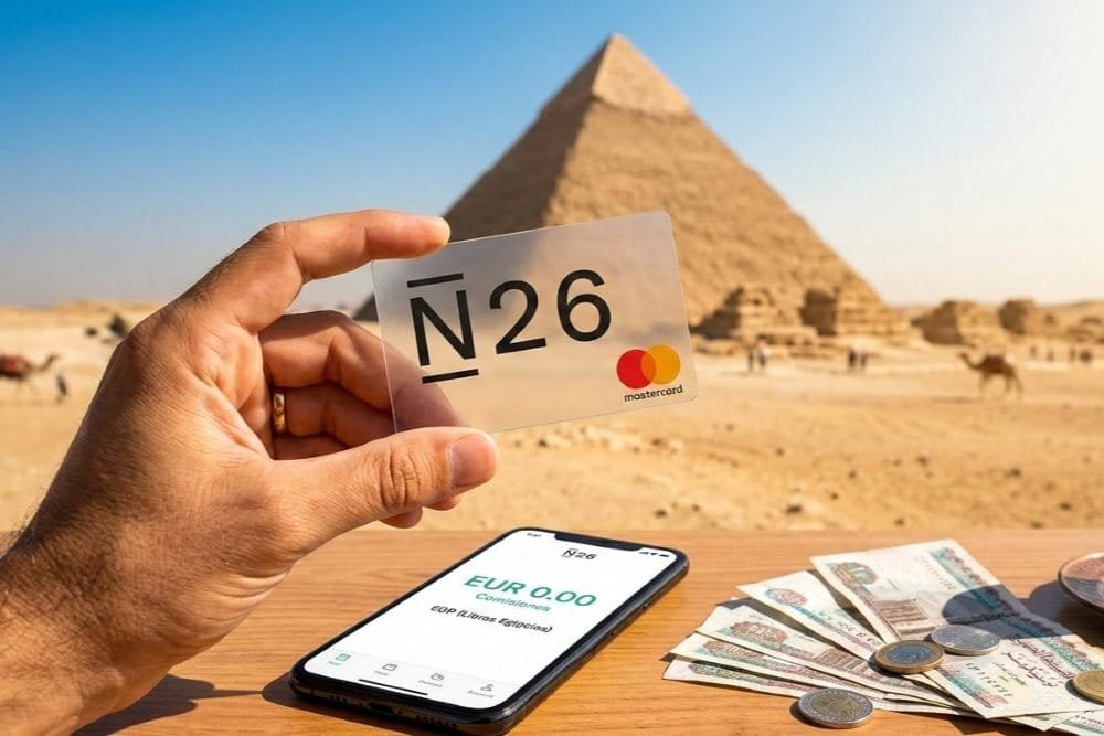 Ventajas de la tarjeta N26 en Egipto