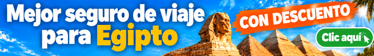 Mejor seguro de viaje para Egipto